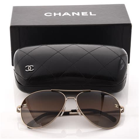 chanel aviator sunglasses 4189|chanel aviator sunglasses women's.